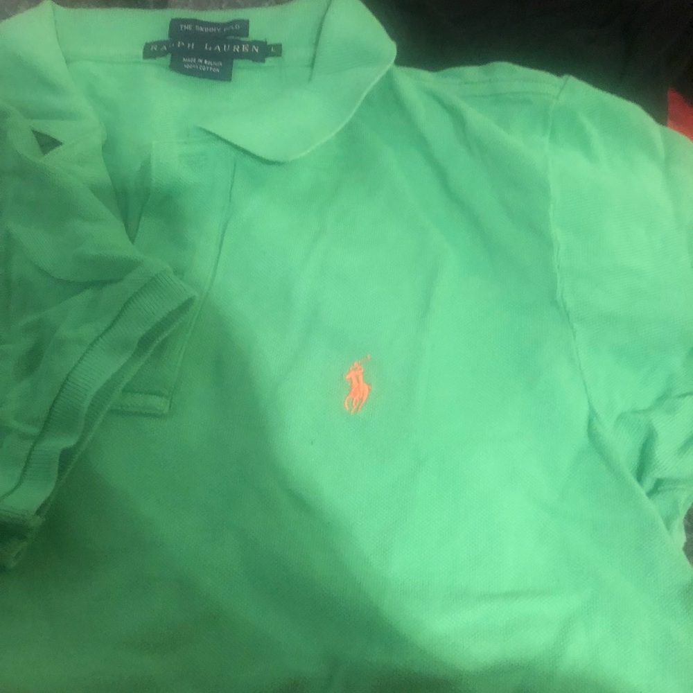 BOGO 50% off Polo Ralph Lauren green polo